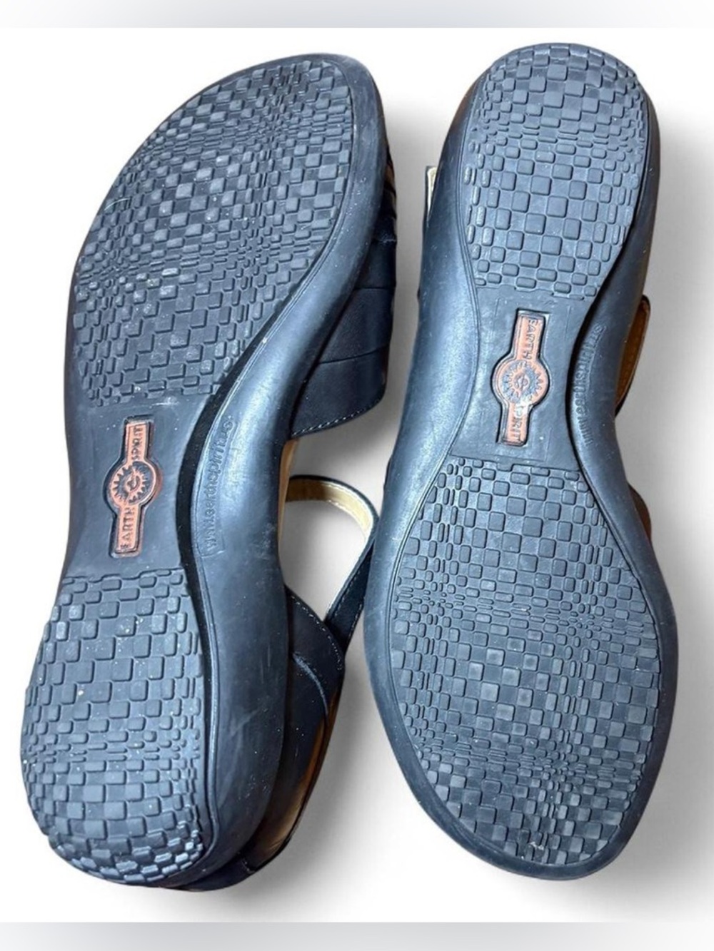 Earth Spirit Black Women's Strappy Mary Jane Sandals - Picture 8 of 8